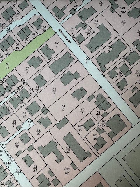 Baugrundstück mit 1.148 m², Hattersheim am Main – Flurkarte