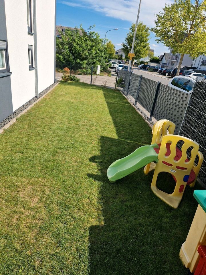 Freistehendes Niedrigenergiehaus, Dieburg – Garten 1.2