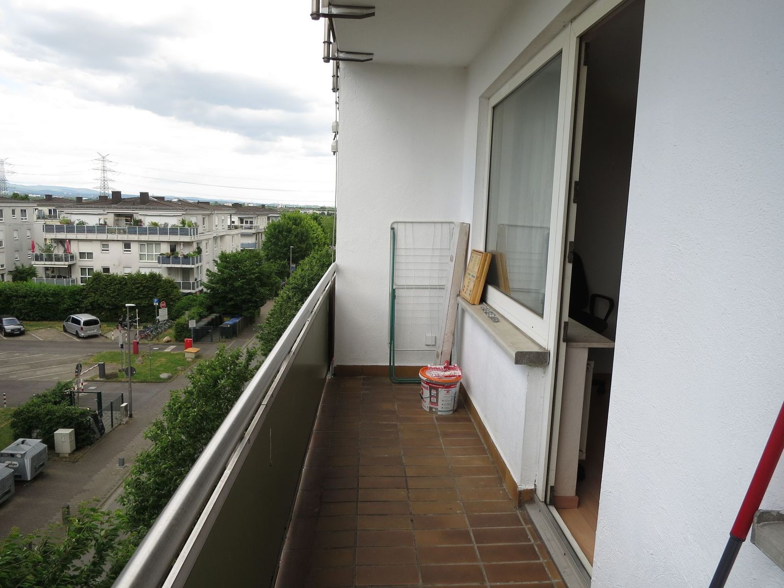 Vermietete 1-Zimmer-Wohnung mit Balkon, Hattersheim am Main – Balkon
