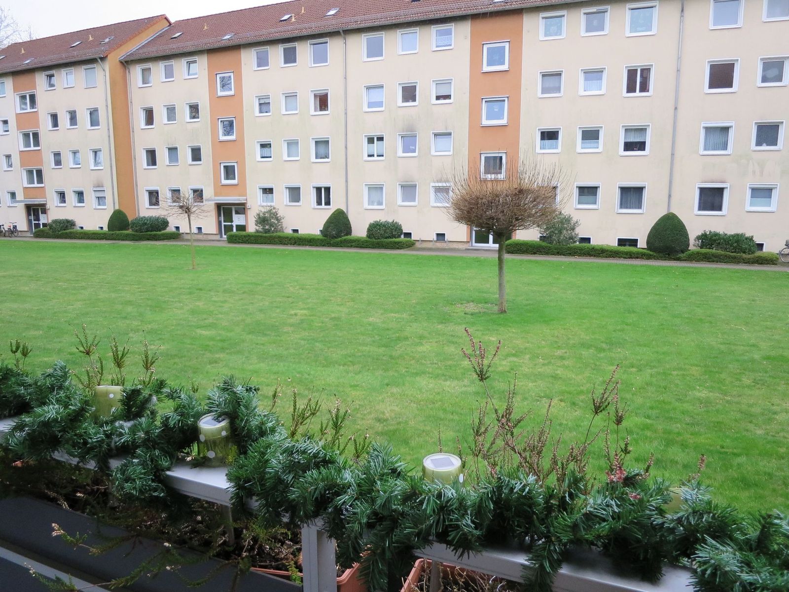 Gepflegte 2- bis 3-Zimmer-Wohnung in ruhiger Lage, Braunschweig-Melverode – Blick vom Balkon