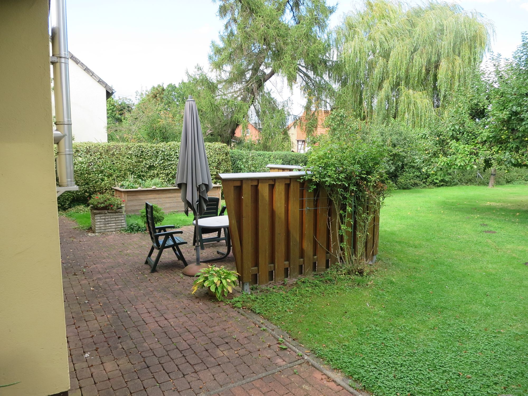 Sitzecke im Garten