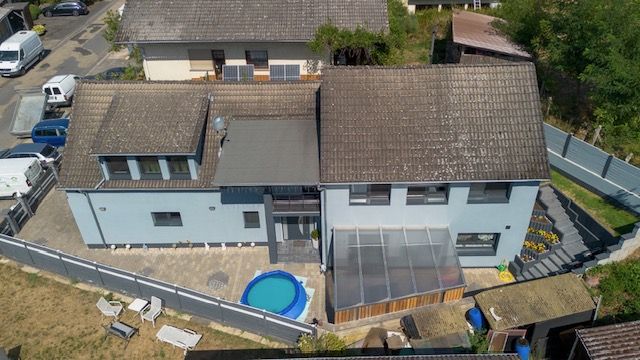 Großes Haus mit 253 m² Wohnfläche, Reichelsheim (Odenwald) – Luftaufnahme
